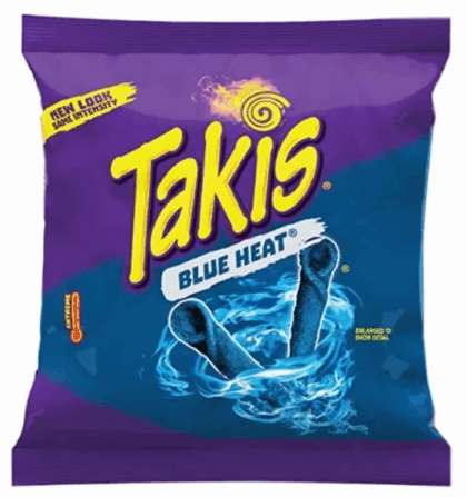 Takis Blue Heat Rolled Tortilla Chips (28g)
