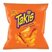 Takis Intense Nacho Rolled Tortilla Chips (28g)