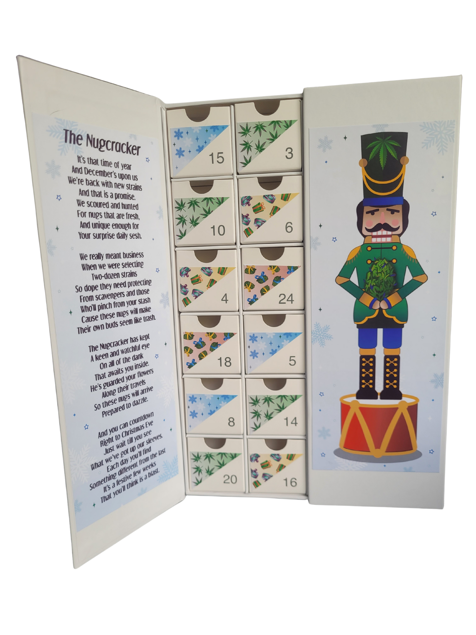 Chronican Christmas Calendar by 2tokegirls Buy Cannabis and Magic Mushrooms in Canada